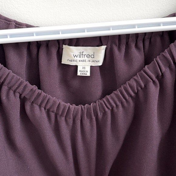 Aritzia morel blouse - Picture 3 of 3